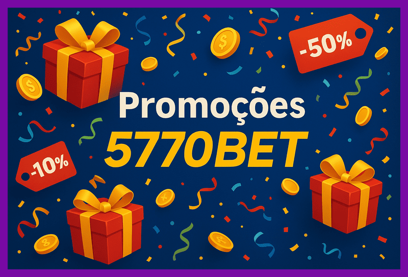 O bônus promocional 5770BET é uma ótima maneira de começar sua aventura